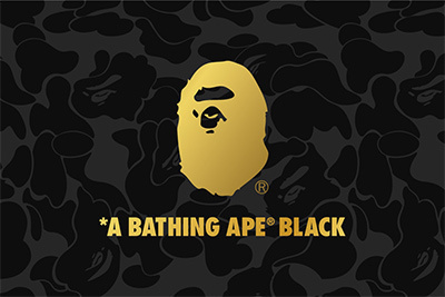 「ア ベイシング エイプ ブラック」デビュー - ベイプのハイグレードラインがドーバー銀座で発売