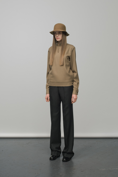 HYKE - HYKE 2015-16AW ハイネックニット黒 ハイク(HYKE) 2015-16年秋冬ウィメンズコレクション