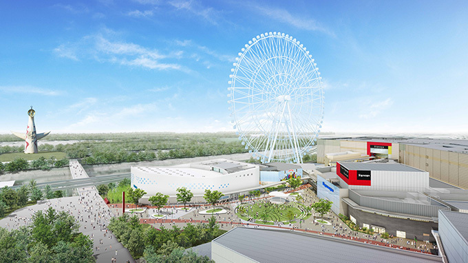 日本最大級の複合施設「エキスポシティ」が大阪・万博記念公園に - 最新シネコンや大観覧車など | 写真