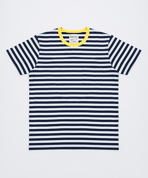 アニエスベー×アダム エ ロペ 2015年春夏第2弾、カラフルネックのボーダーTシャツやタンクトップが登場｜写真4