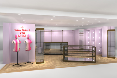 ヴィヴィアン・ウエストウッド レッドレーベル、2011年3月2日(水)、横浜そごうに新店舗