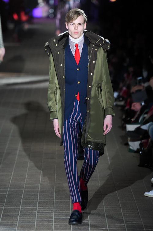 クレストブリッジ 2015年秋冬コレクション - 真っ赤なチェックが印！三原康裕による1stショー | 写真