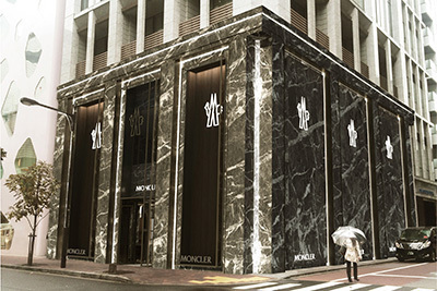 モンクレールが東京・銀座に新旗艦店、2015年10月オープン
