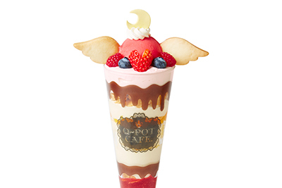 セーラー｜Q-pot CAFE.×セーラームーン、フルーツパフェや色が変化するアイスティー