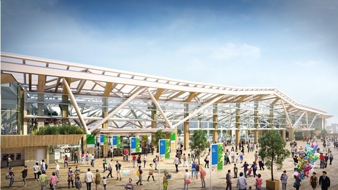写真1 9 高輪ゲートウェイ駅がjr山手 京浜東北線 田町 品川駅間に 隈研吾による 和 な建築 ファッションプレス 写真1 9 高輪ゲートウェイ駅がjr山手 京浜東北線 田町 品川駅間に 隈研吾による 和 な建築 ファッションプレス