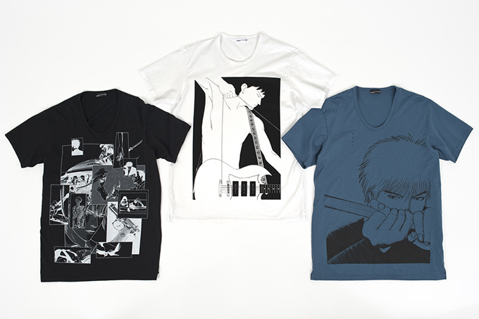 ラッド ミュージシャンが音や空気を画で表現する漫画家 上條淳士とコラボ グラフィックtシャツ発売 ファッションプレス