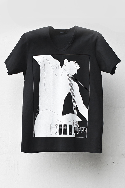 ラッド ミュージシャンが音や空気を画で表現する漫画家 上條淳士とコラボ グラフィックtシャツ発売 ファッションプレス