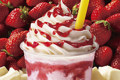 ゴディバ「ショコリキサー ホワイトチョコレート ダブルストロベリー」