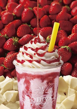 ゴディバ(GODIVA) ショコリキサー ホワイトチョコレート ダブルストロベリー｜写真1