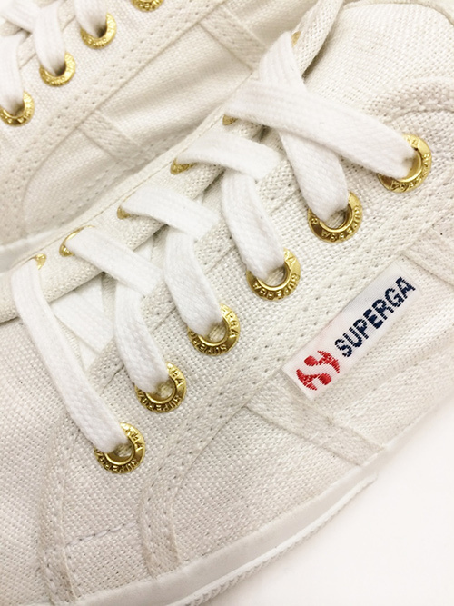 SUPERGA スニーカー 金