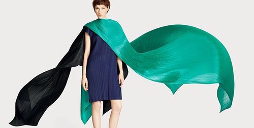 プリーツ プリーズ イッセイ ミヤケの新作発売 - インディゴの染と色が印象的なセットアップ - ファッションプレス