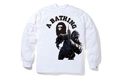 A BATHING APE New York 10周年記念 スウェット　L A BATHING APE New York 10周年記念 スウェット L