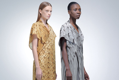 イッセイ ミヤケの麦わらをモチーフにしたユニークなアイテム