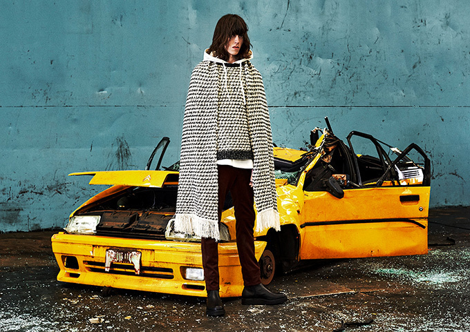 スリー ブラインド マイス 2015-16年秋冬｜male ケープ