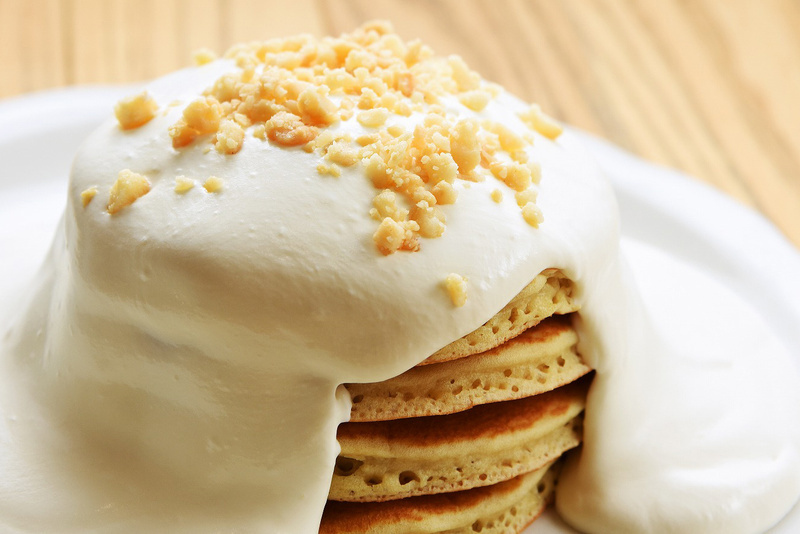 「マカダミアナッツパンケーキ」