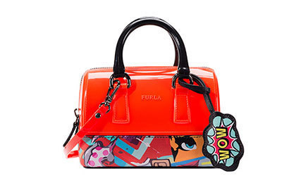 FURLA  キャンディかごバッグ フルラ　オレンジ FURLA キャンディかごバッグ フルラ オレンジ - バッグ安く 買う