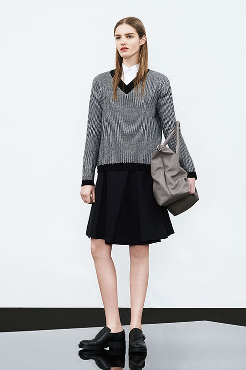 JIL SANDER ジルサンダー ネイビー ウール スカート 秋冬用 JIL SANDER ジルサンダー ネイビー ウール スカート 秋冬用