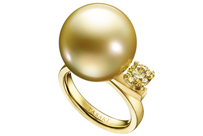 ジュエリーデザイナー｜TASAKIの新作ジュエリー「バランス」シリーズからは大粒パール×ダイヤモンドのリングがデビュー
