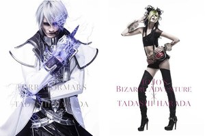 資生堂がメイクアップで テラフォーマーズ ジョジョ のキャラを3次元化 地下鉄などでビジュアル展開 ファッションプレス 資生堂がメイクアップで テラフォーマーズ ジョジョ のキャラを3次元化 地下鉄などでビジュアル展開 ファッションプレス