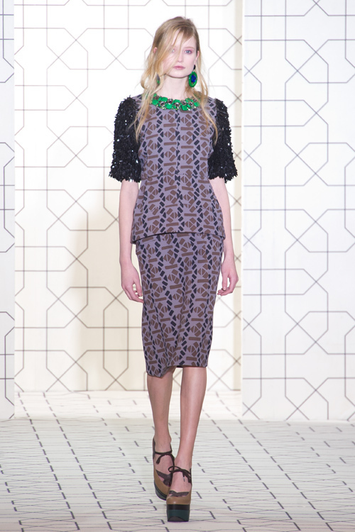 マルニ(MARNI) 2011-12年秋冬ウィメンズコレクション シルエット - 写真12