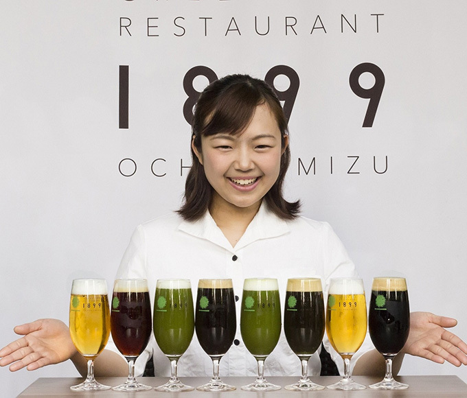 御茶ノ水に「抹茶ビアガーデン」オープン - 抹茶ビールが飲み放題＆お茶料理も充実｜写真2