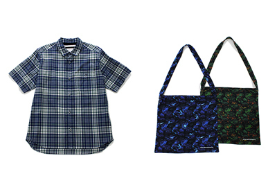 ホワイトマウンテニアリングからストア限定アイテム登場 - オックスフォードチェック生地シリーズ