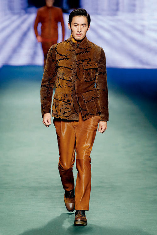 エトロ 2015-16年秋冬｜ ユーティリティジャケット