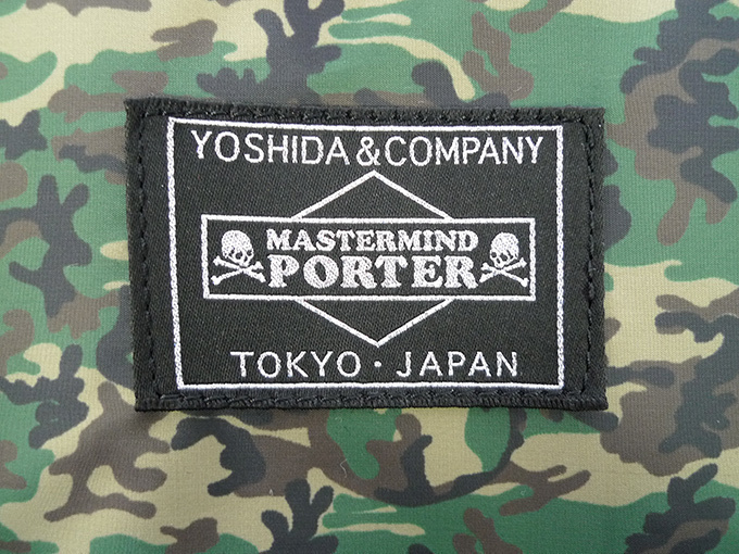 ポーターとマスターマインドのコラボアイテムが東京・大阪で発売 