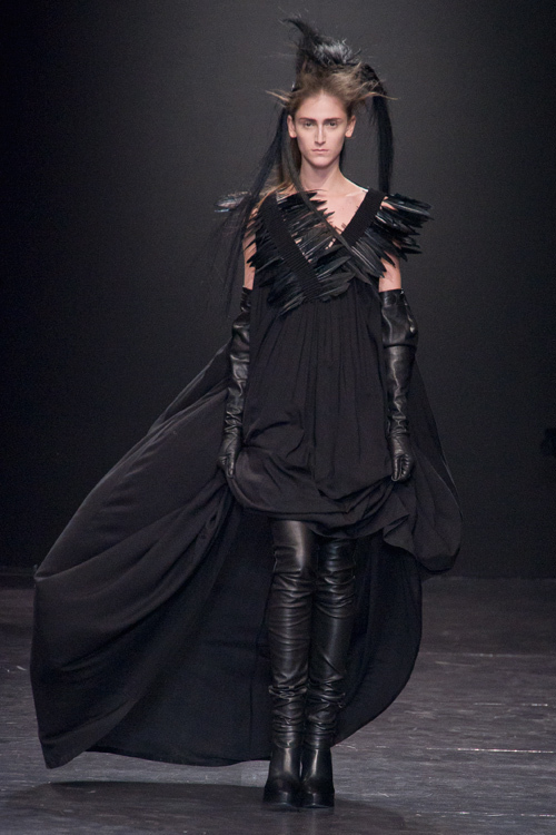 アン ドゥムルメステール(ANN DEMEULEMEESTER) 2011-12年秋冬ウィメンズコレクション シルエット - 写真33