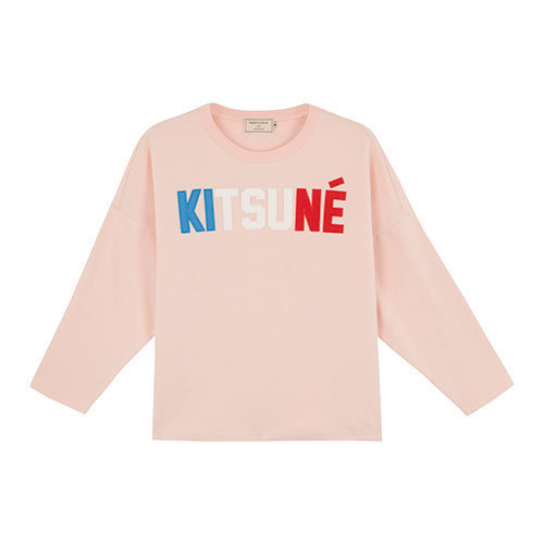 メゾン キツネ×米アーティストのキロ・キッシュ、赤・白・青を基調としたTシャツやスニーカー | 写真