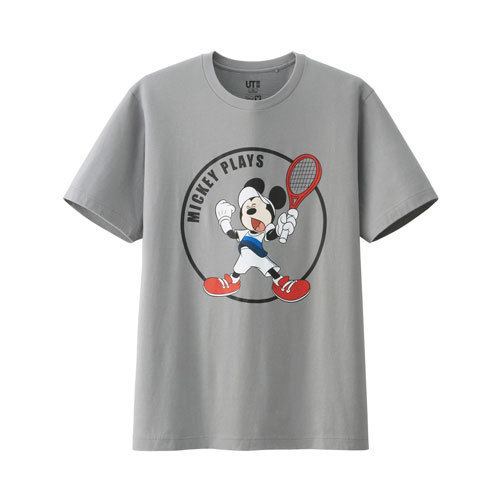 写真4/12｜ユニクロの新作Tシャツ、ミッキーマウスがテニスに挑戦 