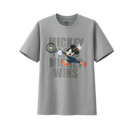 ユニクロの新作Tシャツ、ミッキーマウスがテニスに挑戦！錦織圭とジョコビッチがモデルに｜写真11