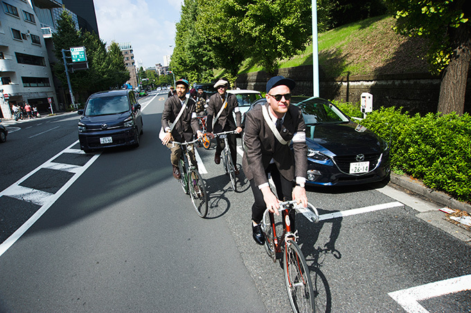 自転車に乗ってみんなで走る「ツイードラン 2015」東京・名古屋で開催！ドレスコードは”ツイード”｜写真19