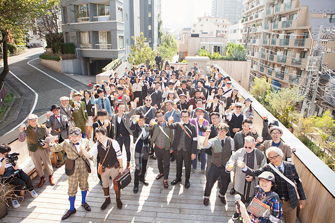 自転車に乗ってみんなで走る「ツイードラン 2015」東京・名古屋で開催！ドレスコードは”ツイード”｜写真50