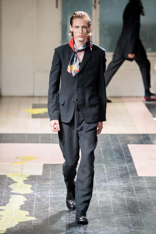 ヨウジヤマモト(Yohji Yamamoto) 2016年春夏メンズコレクション シルエット - 写真19