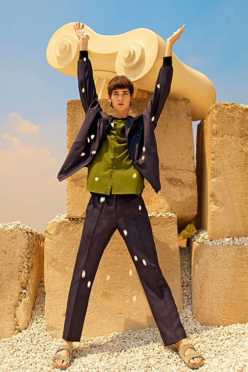 メゾン キツネ(Maison Kitsuné) 2016年春夏メンズコレクション  - 写真9