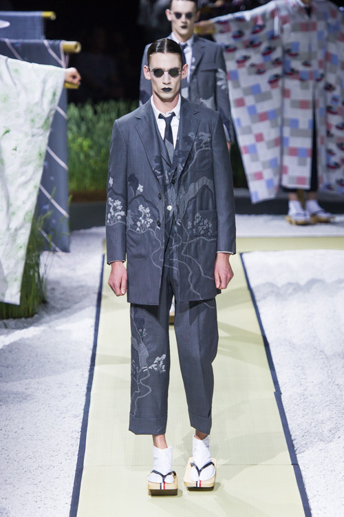 トム ブラウン(THOM BROWNE) 2016年春夏メンズコレクション シルエット - 写真1