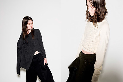 リスマット バイ ワイズ 2015-16年秋冬コレクションより、注目のニット＆カットソー