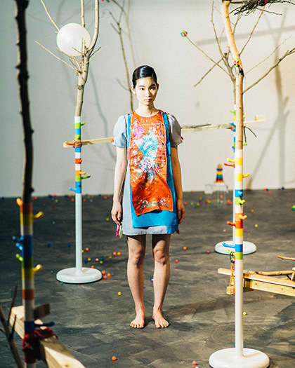 シナ スイエンのインスタレーション「木木 / SUIEN」がランプ原宿で開催 - 展示品は販売も | 写真