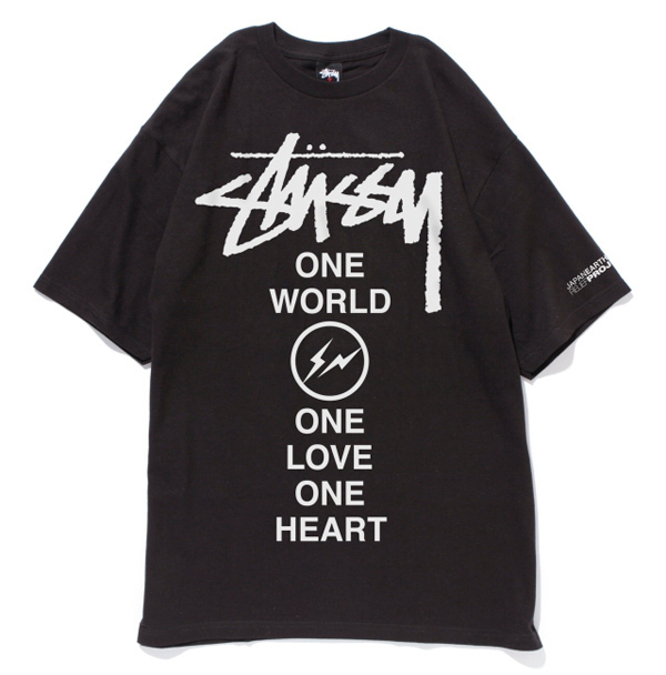 STUSSY fragment 2011復興支援チャリティーTシャツ 藤原ヒロシ