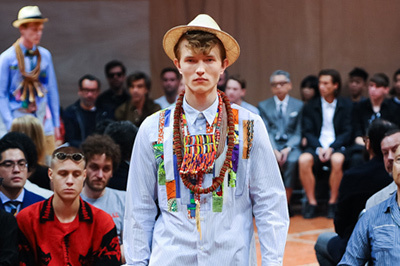 2016年春夏パリコレクション｜コム デ ギャルソン・ジュンヤ ワタナベ マン 2016年春夏コレクション - 民族的パッチワークを