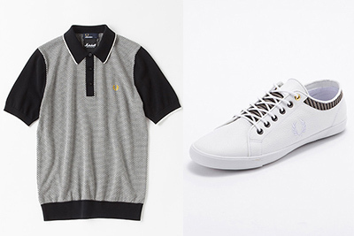 フレッドペリーが英ギターアンプ「マーシャル」とコラボ、シャツ＆シューズ発売