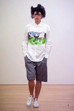 コム デ ギャルソン・シャツ 2016年春夏コレクション - 穴から生まれる新たな表情｜写真19