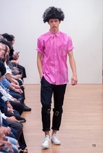 コム デ ギャルソン・シャツ 2016年春夏コレクション - 穴から生まれる新たな表情｜写真28