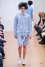 コム デ ギャルソン・シャツ 2016年春夏コレクション - 穴から生まれる新たな表情｜写真51