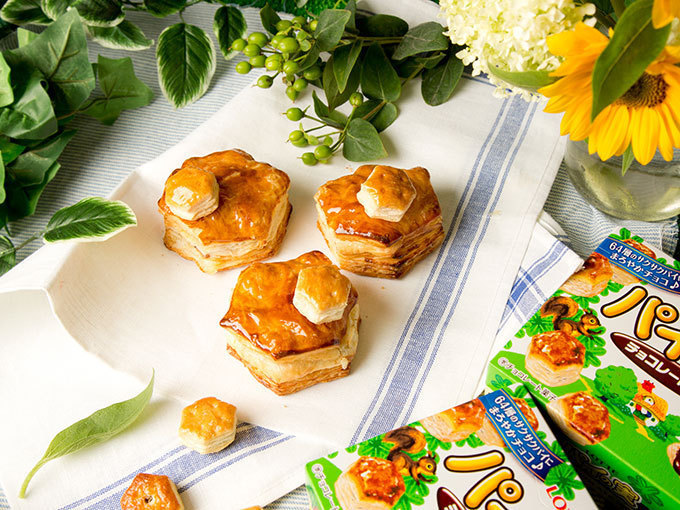 ロッテの人気菓子「パイの実」とリトル・パイ・ファクトリーがコラボ！おおきなおおきなパイの実発売 | 写真