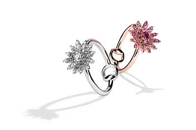 24-25AW 新作 グッチ フローラ 18K チェーン ネックレス ローズ グッチ フローラ〕日本限定 18K チェーン ネックレス18K
