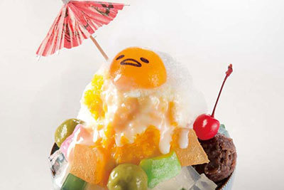 ぐでたま｜サンリオの人気キャラクター「ぐでたま」カフェが関西初出店、抹茶プリンやあんみつなど和スイーツ