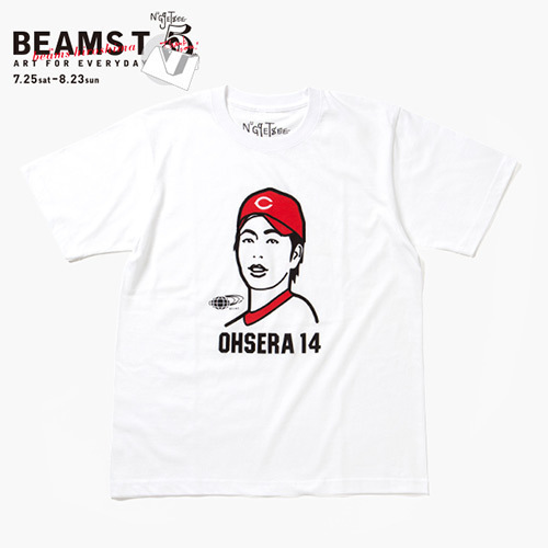 綾波レイ　BEAMSコラボTシャツ　メンズLサイズ