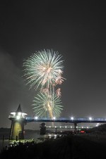 葛飾納涼花火大会「モンチッチ・リカちゃん・キャプテン翼」を花火で表現、打上数は約13,000発｜写真4